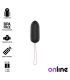 ONLINE HUEVO VIBRADOR CONTROL REMOTO L NEGRO