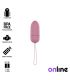 ONLINE HUEVO VIBRADOR CONTROL REMOTO L ROSA