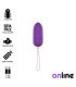 ONLINE HUEVO VIBRADOR CONTROL REMOTO L LILA