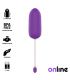 ONLINE HUEVO VIBRADOR WATERPROOF LILA