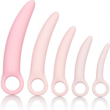 CALEXOTICS INSPIRE KIT DILATADOR VAGINAL SILICONA 5 PCS