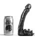 ALL BLACK DILDO REALISTICO 19 CM