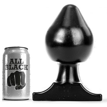 ALL BLACK ANAL PLUG 19 CM