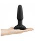 B VIBE RIMMING CONTROL REMOTO ANAL PLUG 2 NEGRO