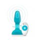 B VIBE RIMMING CONTROL REMOTO ANAL PLUG PETITE TEAL