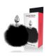 DARKNESS EXTRA BUTTPLUG ANAL CON COLA NEGRO 7 CM