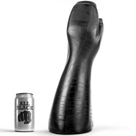 ALL BLACK DILDO FISTING 39 CM