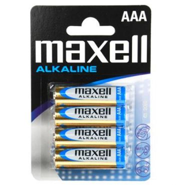 MAXELL BATTERY ALCALINA AAA LR03 BLISTER4 EU