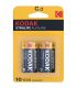 KODAK XTRALIFE PILAS ALCALINAS C X 2 UNDS