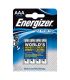 ENERGIZER ULTIMATE LITHIUM PILA LITIO AAA L92 LR03 15V BLISTER4