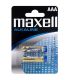 MAXELL PILA ALCALINA AAA LR03 BLISTER2