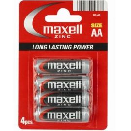 MAXELL PILA SALINA MANGANESO AA R6 BLISTER4