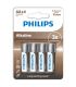 PHILIPS ALKALINE PILA AA LR6 BLISTER4