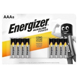 ENERGIZER ALKALINE POWER PILA ALCALINA AAA LR03 BLISTER8