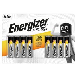 ENERGIZER ALKALINE POWER PILA ALCALINA AA LR6 BLISTER8