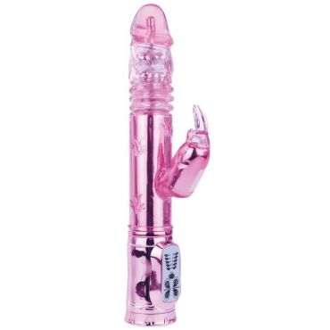 BAILE THROBBING BUNNY ROTADOR RAMPANTE ROSA