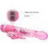 BAILE VIBRADOR MULTIVELOCIDAD CON ESTIMULADOR ROSA