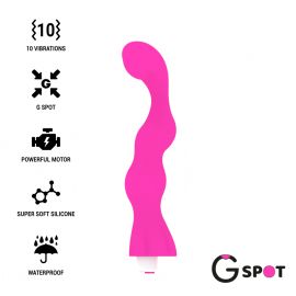 G SPOT GEORGE VIBRADOR PUNTO G ROSA CHICLE