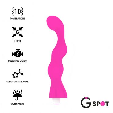 G SPOT GEORGE VIBRADOR PUNTO G ROSA CHICLE