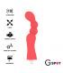 G SPOT GOHAN VIBRADOR PUNTO G LIGHT RED