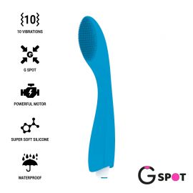 G SPOT GYLBERT VIBRADOR AZUL TURQUESA