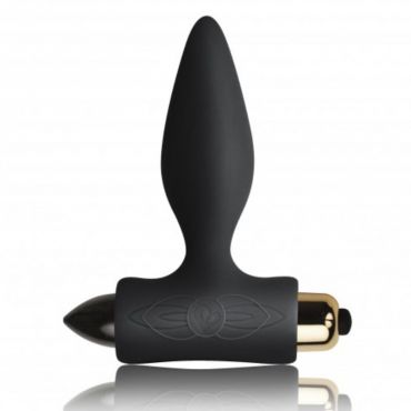 ROCKS OFF PLUG ANAL PARA PRINCIPIANTES PETITE SENSATIONS NEGRO