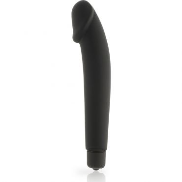 DOLCE VITA REALISTIC VIBRADOR SILICONA NEGRO