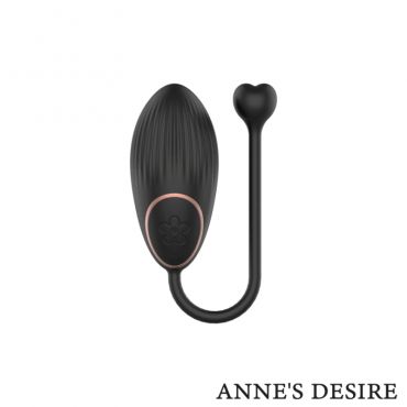 ANNE S DESIRE HUEVO CONTROL REMOTO TECNOLOGaA WATCHME NEGRO