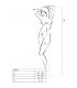 PASSION WOMAN BS034 BODYSTOCKING NEGRO TALLA UNICA