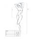 PASSION WOMAN BS035 BODYSTOCKING NEGRO TALLA UNICA