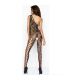 PASSION WOMAN BS036 BODYSTOCKING NEGRO TALLA aNICA