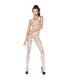 PASSION WOMAN BS045 BODYSTOCKING BLANCO TALLA UNICA