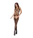 PASSION WOMAN BS049 BODYSTOCKING NEGRO TALLA UNICA