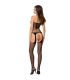 PASSION WOMAN BS049 BODYSTOCKING NEGRO TALLA UNICA