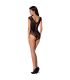 PASSION WOMAN BS064 BODYSTOCKING NEGRO TALLA UNICA