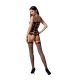 PASSION WOMAN BS067 BODYSTOCKING NEGRO TALLA UNICA