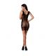 PASSION WOMAN BS073 BODYSTOCKING TALLA UNICA NEGRO