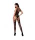 PASSION WOMAN BS074 BODYSTOCKING TALLA UNICA NEGRO