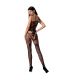 PASSION WOMAN BS076 BODYSTOCKING TALLA UNICA NEGRO