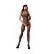 PASSION WOMAN BS076 BODYSTOCKING TALLA UNICA NEGRO