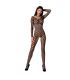 PASSION WOMAN BS077 BODYSTOCKING TALLA UNICA NEGRO