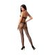 PASSION WOMAN BS080 BODYSTOCKING NEGRO TALLA UNICA