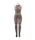 QUEEN LINGERIE BODYSTOCKING CUELLO DE TIRANTAS S L