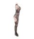 QUEEN LINGERIE BODYSTOCKING CUELLO DE TIRANTAS S L