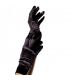 LEG AVENUE GUANTES SATIN NEGRO