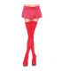 LEG AVENUE MEDIAS OPACAS ROJO