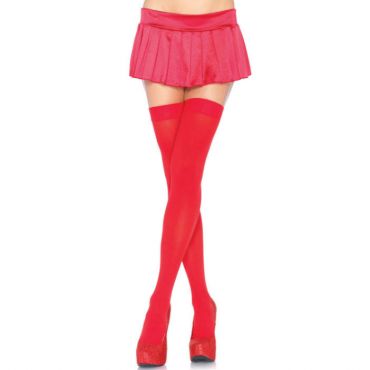 LEG AVENUE MEDIAS OPACAS ROJO