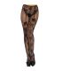 LEG AVENUE MEDIAS ALTAS CON ABERTURA TRASERA DISEaO FLORAL TALLA UNICA