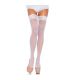 LEG AVENUE MEDIAS ALTAS BLANCAS TALLA GRANDE