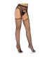 LEG AVENUE INDUSTRIAL MEDIAS LIGUERO CON ANILLAS CUERPO DE RED TALLA UNICA